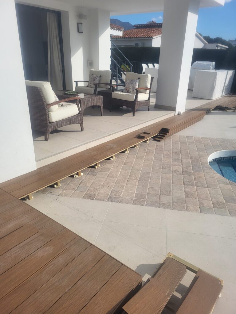 Calle Amapolas decking project photo in Nueva Andalucia