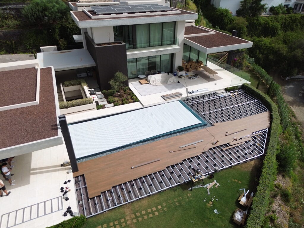 The Hills decking project photo in Marbella