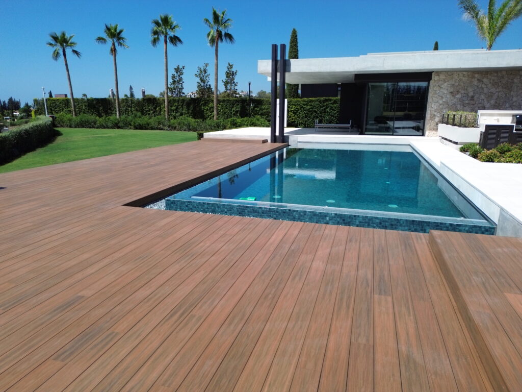The Hills decking project photo in Marbella