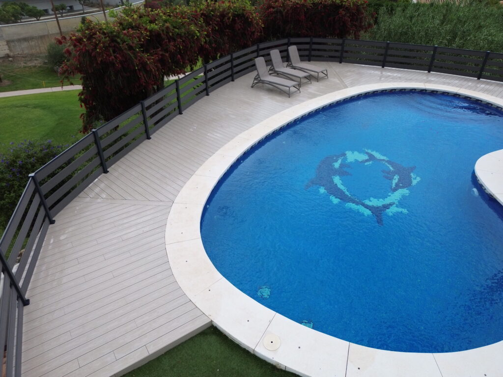 Mijas Costa decking project photo in Mijas
