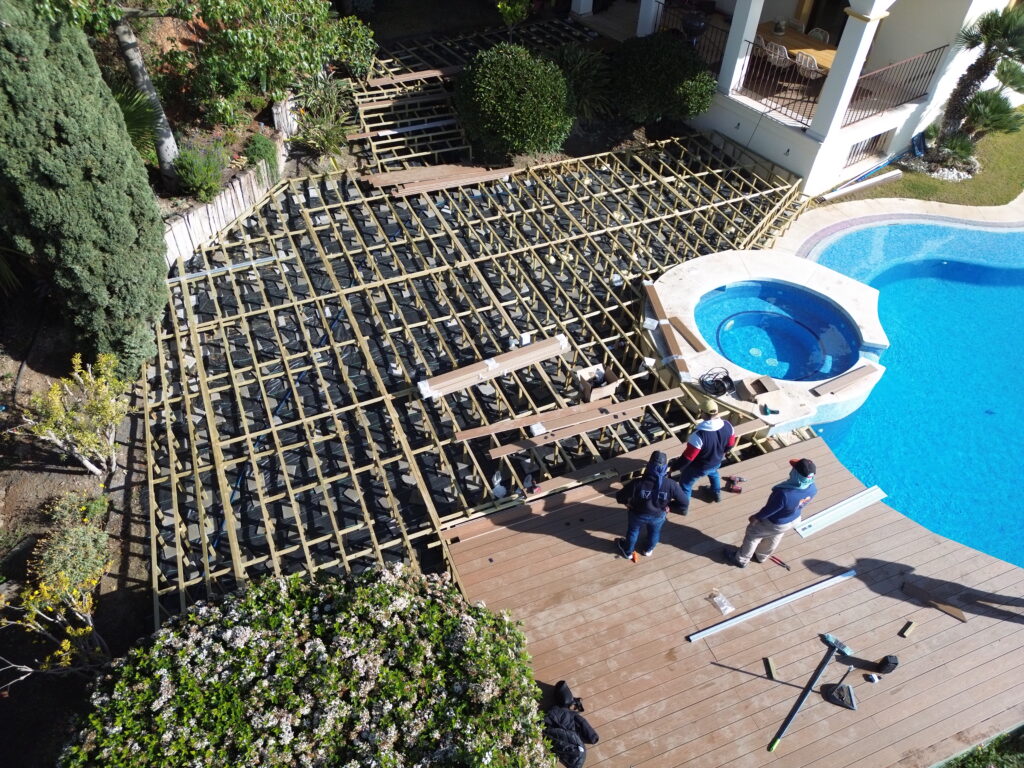 Estepona decking project photo in Estepona