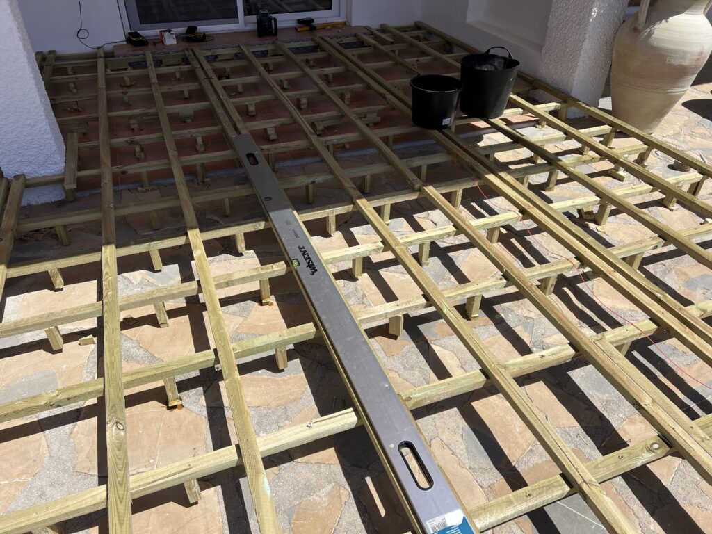 Calahonda decking project photo in Mijas Costa