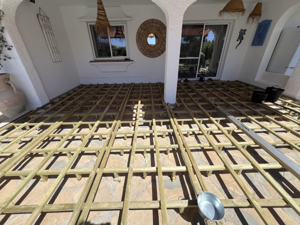 Calahonda decking project photo in Mijas Costa