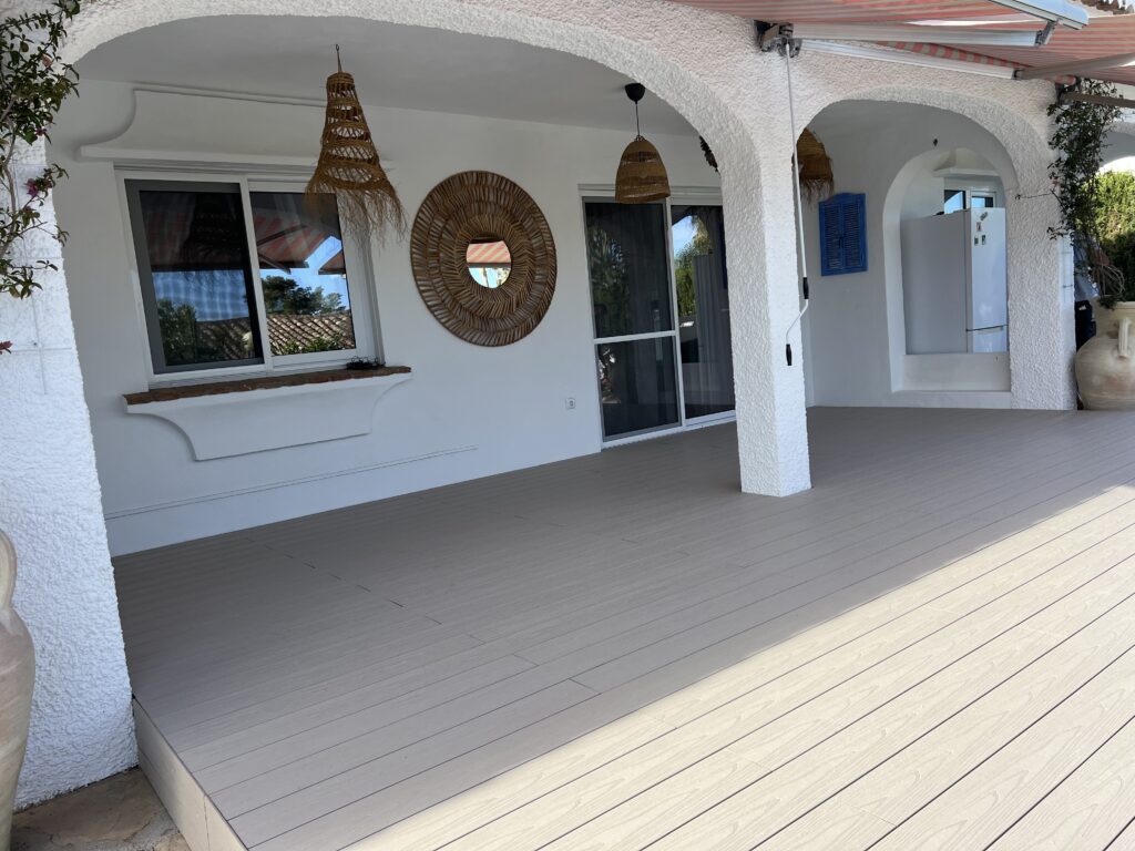 Calahonda decking project photo in Mijas Costa