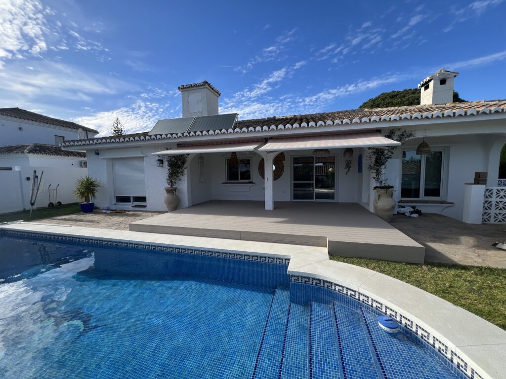 Calahonda decking project photo in Mijas Costa