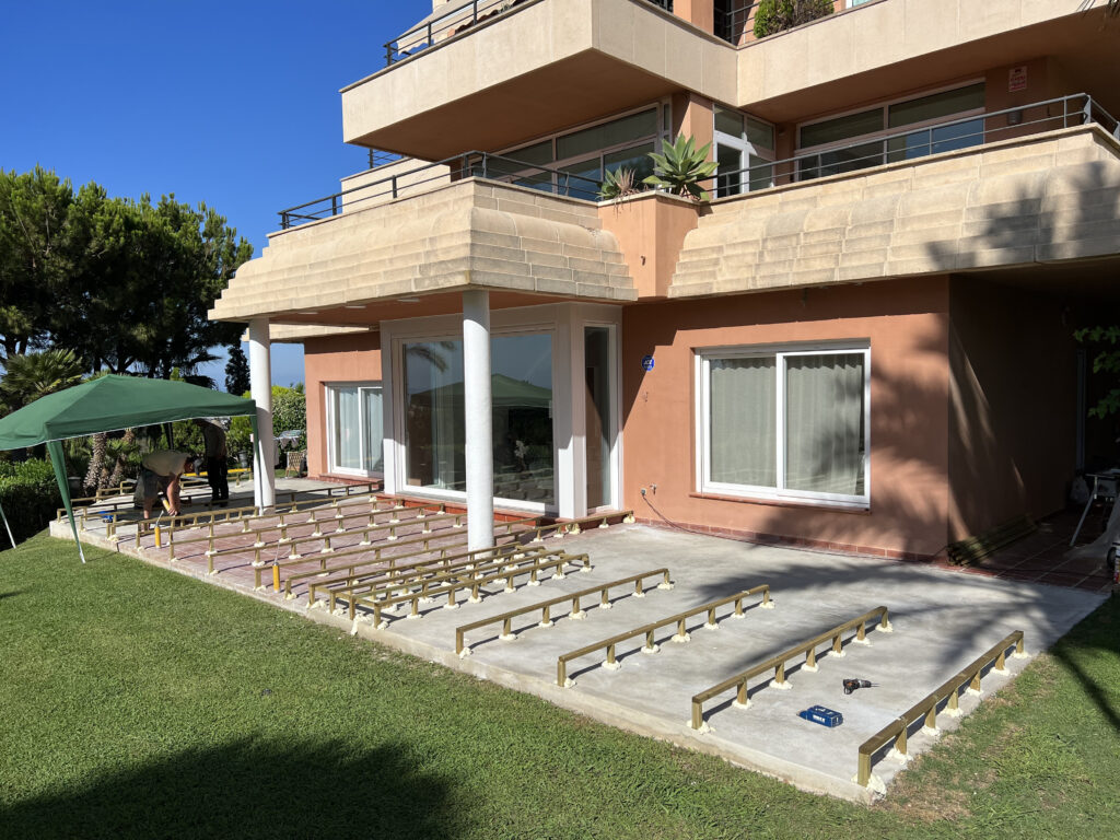 Magna Marbella decking project photo in Nueva Andalucia