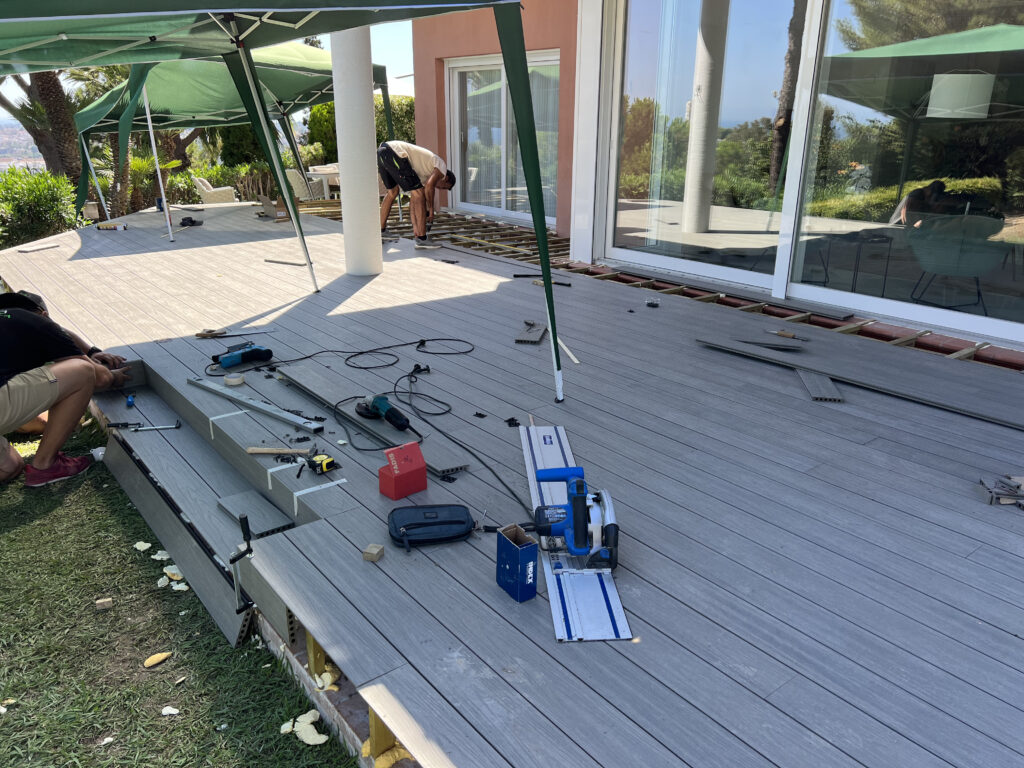 Magna Marbella decking project photo in Nueva Andalucia