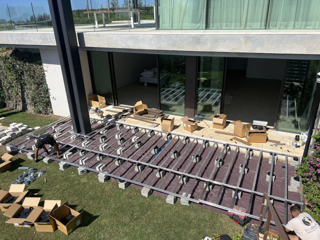 The Hills decking project photo in Marbella