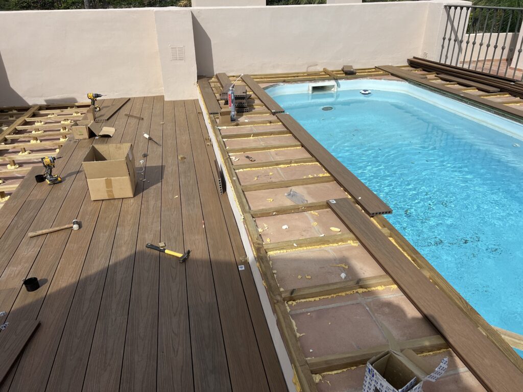 El Paraiso decking project photo in Estepona