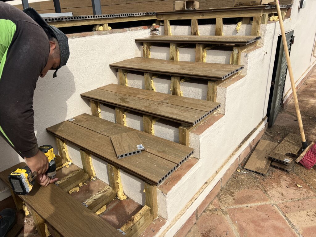 El Paraiso decking project photo in Estepona