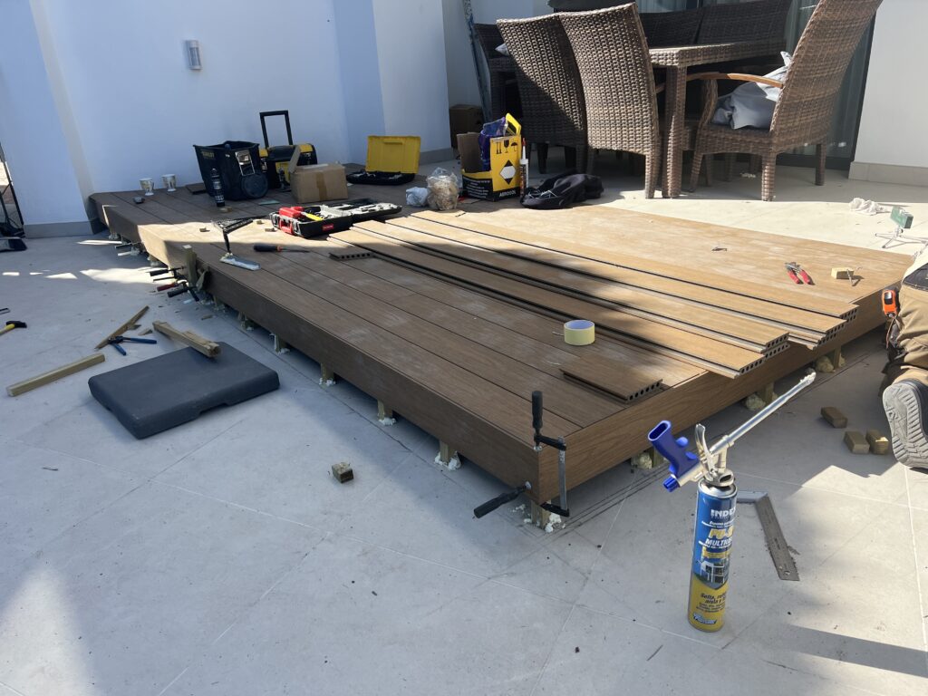 Calle Amapolas decking project photo in Nueva Andalucia