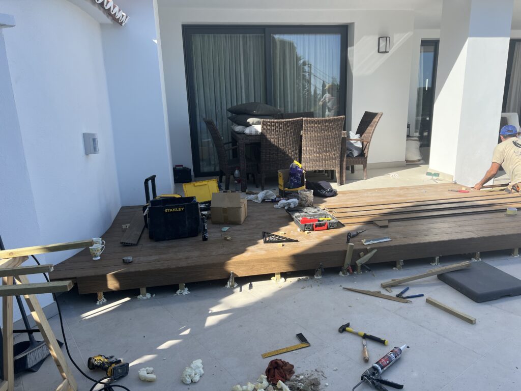 Calle Amapolas decking project photo in Nueva Andalucia