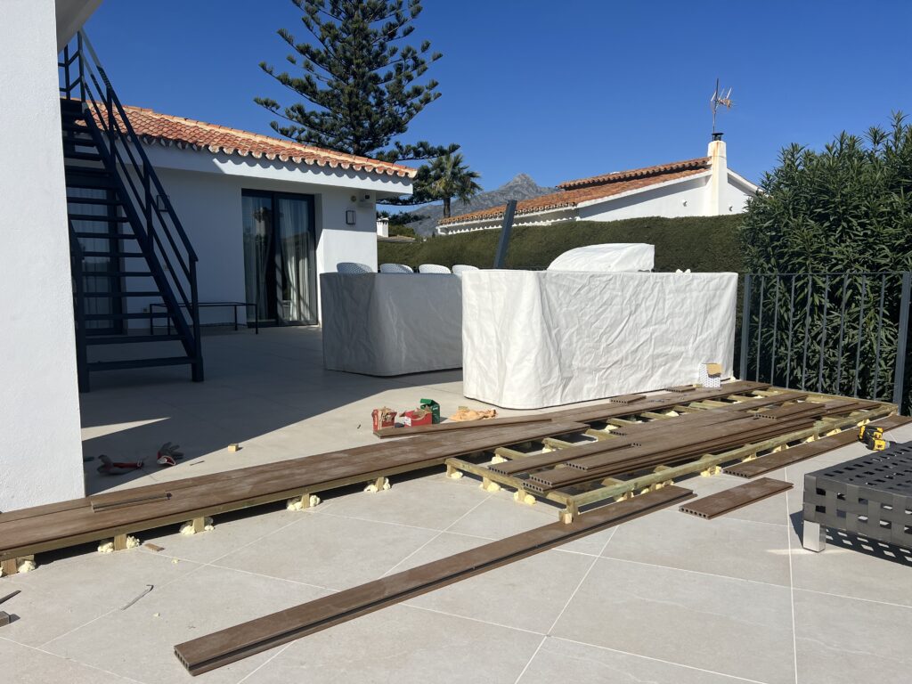 Calle Amapolas decking project photo in Nueva Andalucia