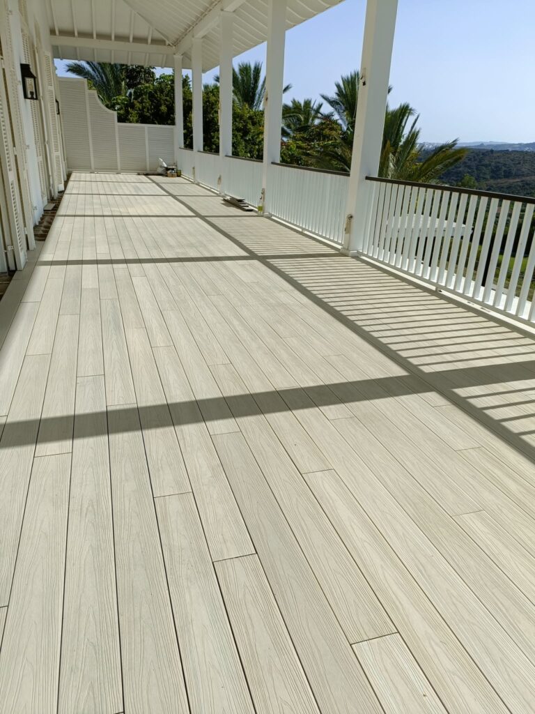 Finca Cortesin decking project photo in Casares