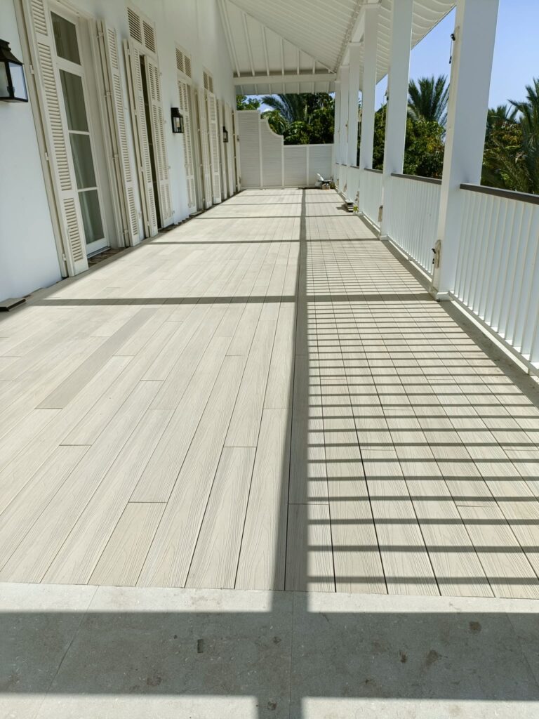 Finca Cortesin decking project photo in Casares