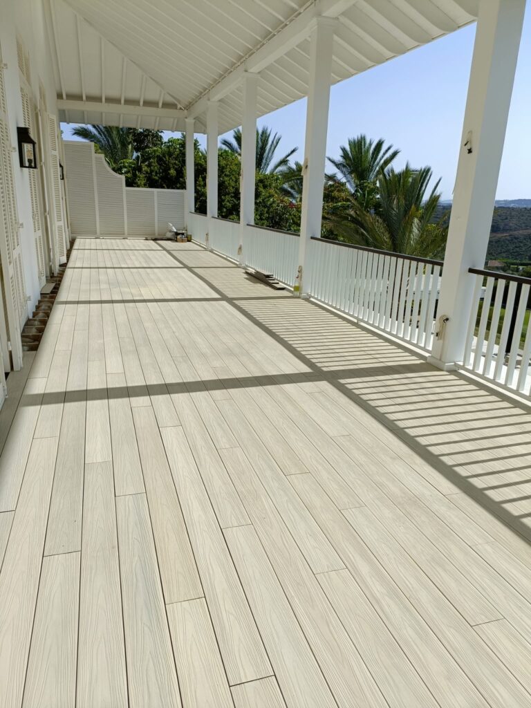 Finca Cortesin decking project photo in Casares