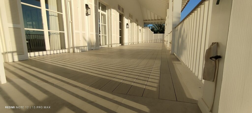 Finca Cortesin decking project photo in Casares