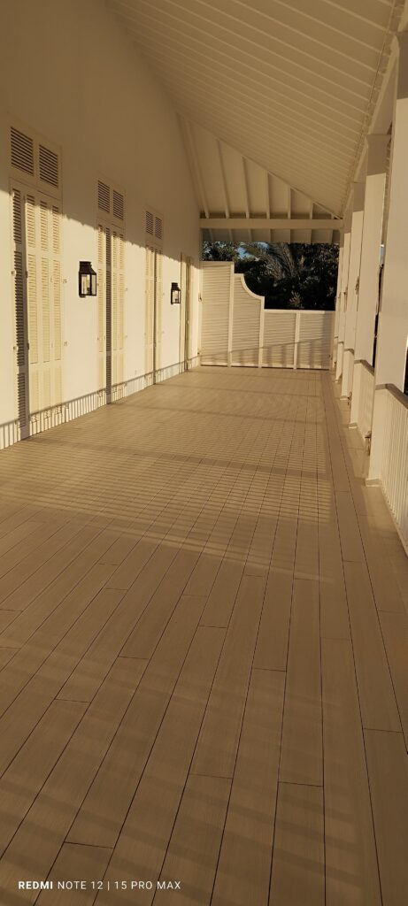 Finca Cortesin decking project photo in Casares