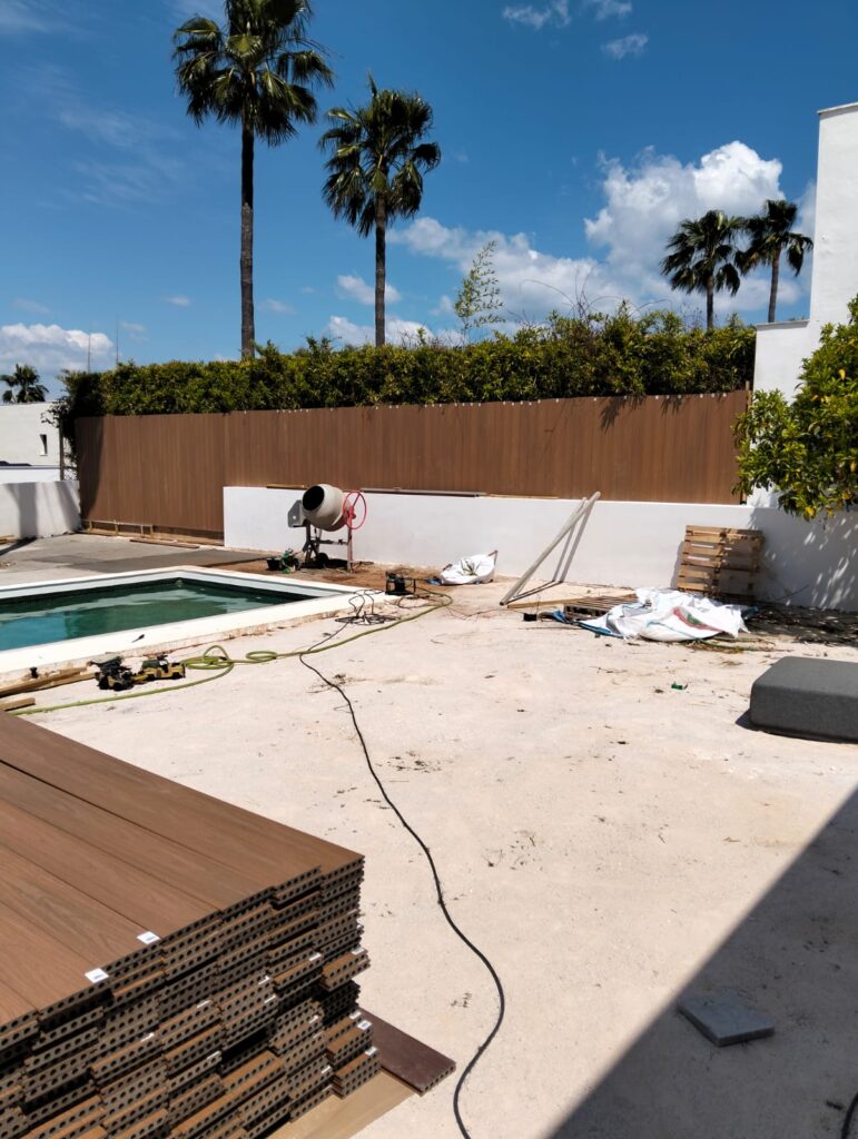 Jakob Sotogrande decking project photo in Sotogrande