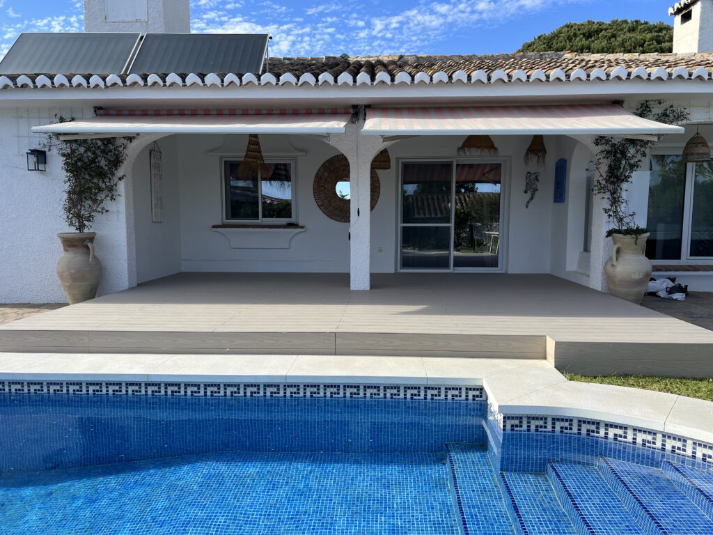 Calahonda decking project photo in Mijas Costa