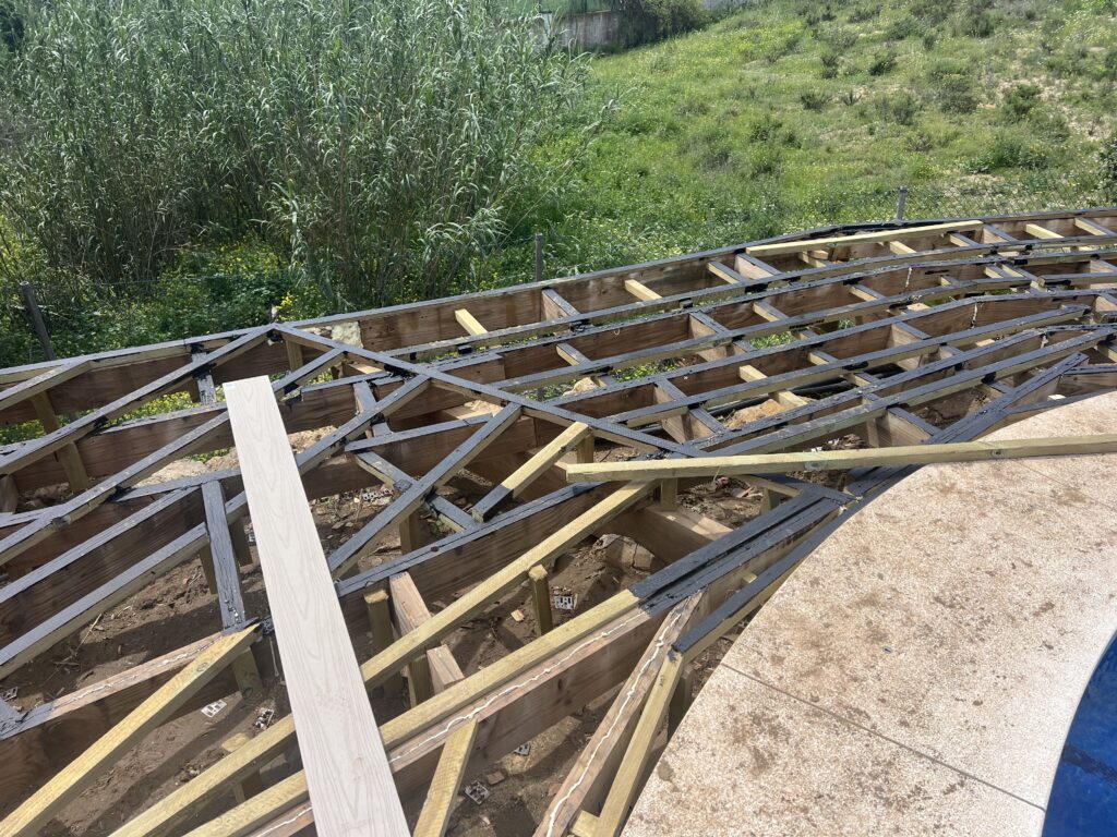 Mijas Costa decking project photo in Mijas