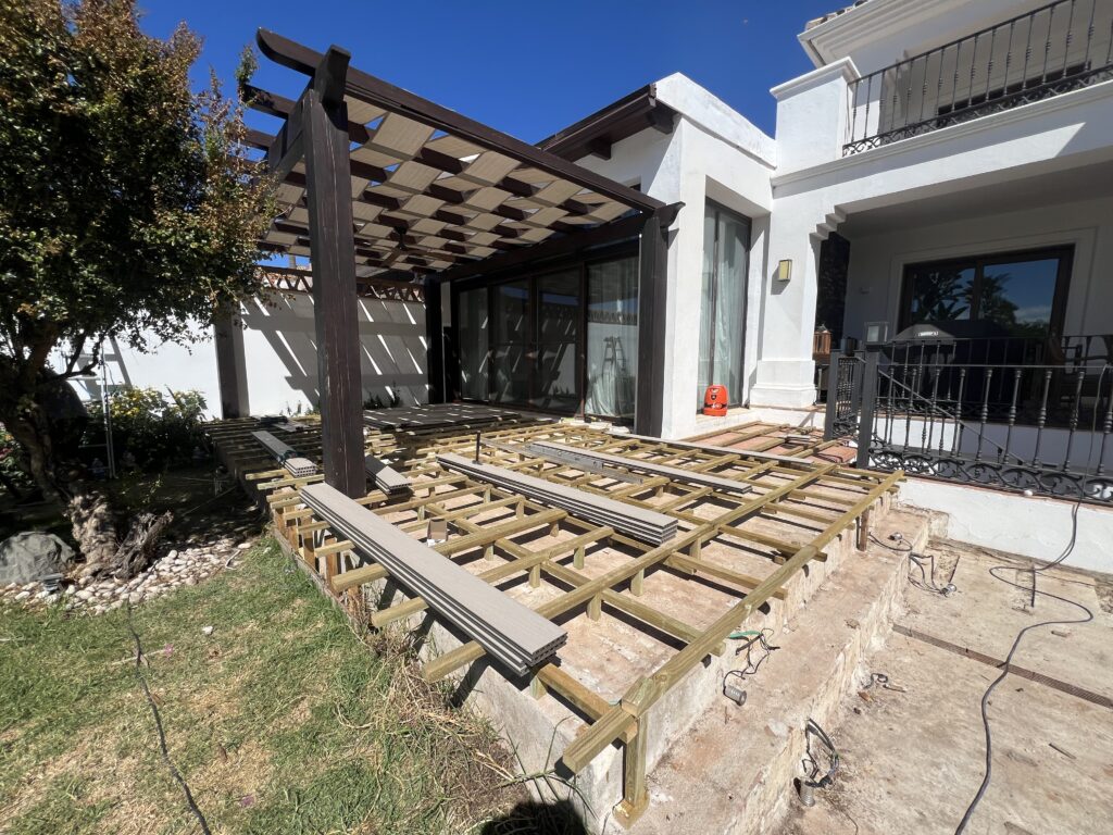 Sierra Blanca decking project photo in Golden Mile, Marbella