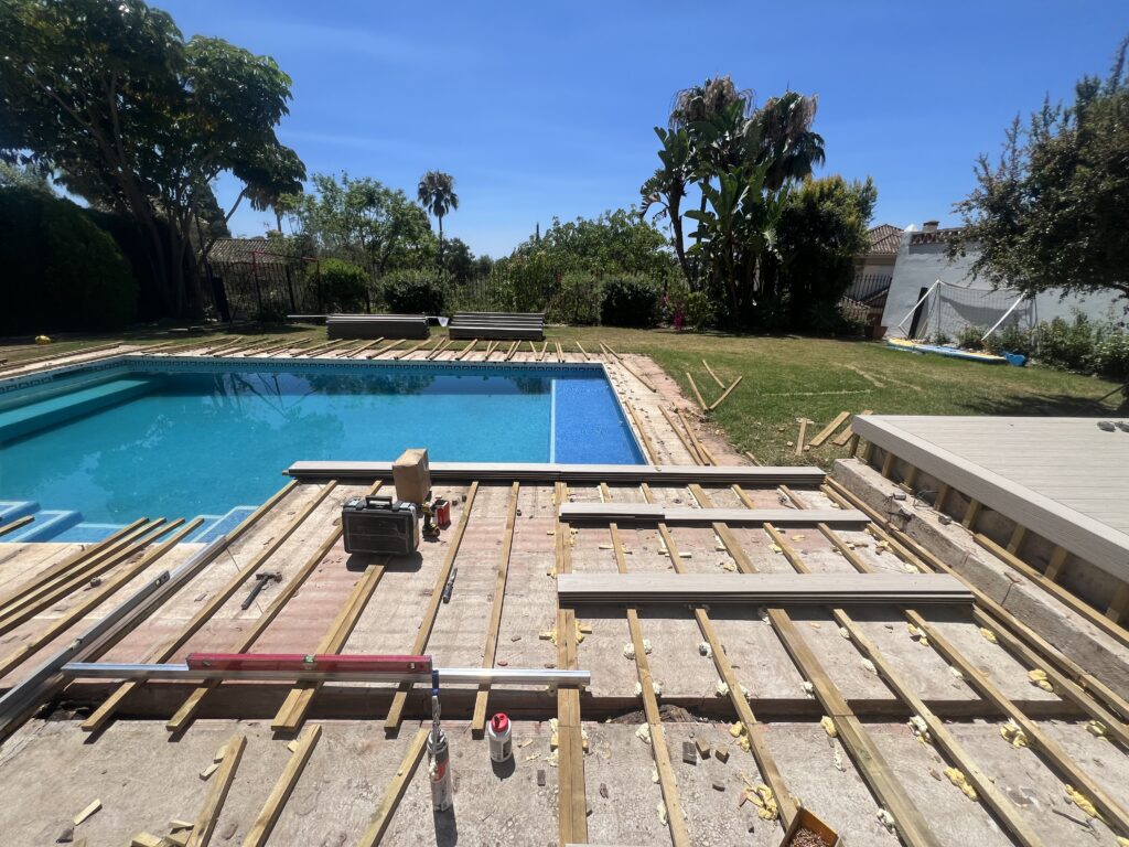 Sierra Blanca decking project photo in Golden Mile, Marbella