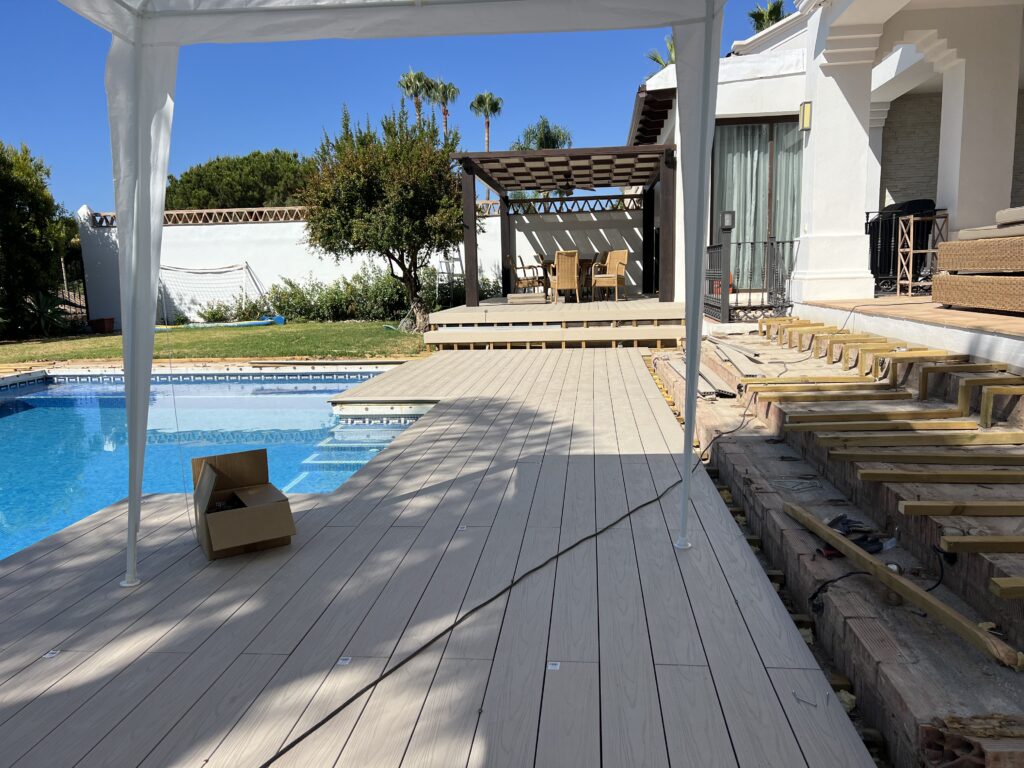 Sierra Blanca decking project photo in Golden Mile, Marbella