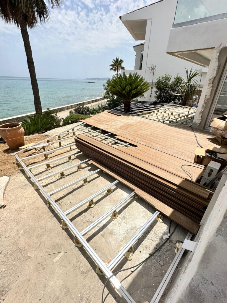 Gerardo Perez decking project photo in Estepona