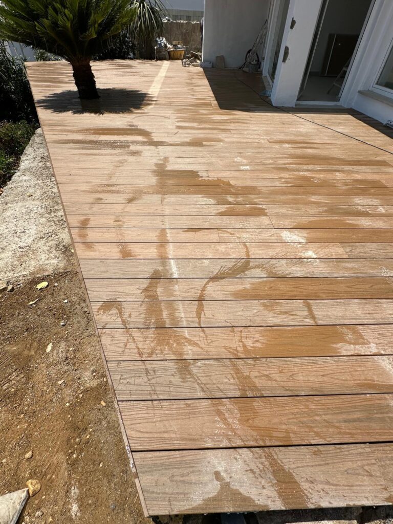Gerardo Perez decking project photo in Estepona