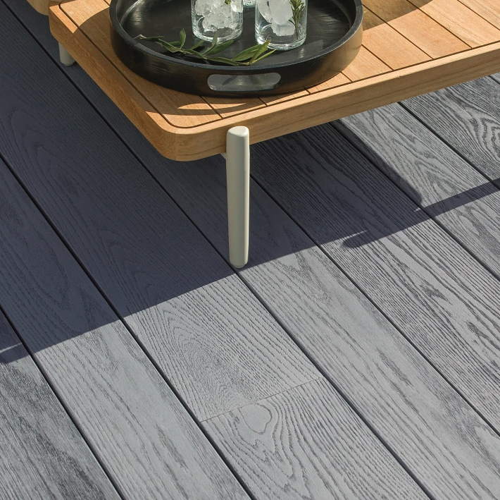 Millboard Brushed Basalt colour sample
